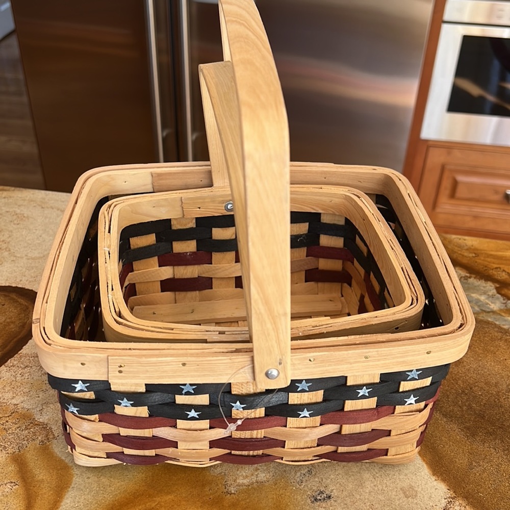 Red White & Blue Basket - Picture 8 of 8